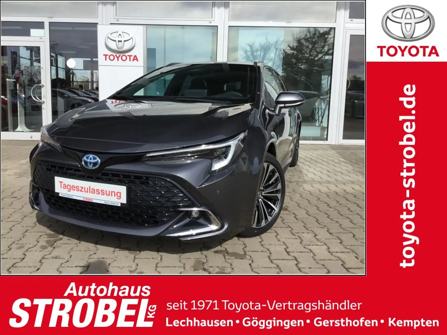 Toyota Corolla 1.8 Hybrid Touring Sports Team Deutschland Grau - 1