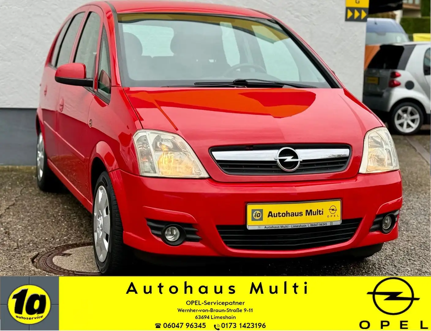 Opel Meriva CDTI Edition Klima Servo Radio/CD Bordcom Rouge - 1