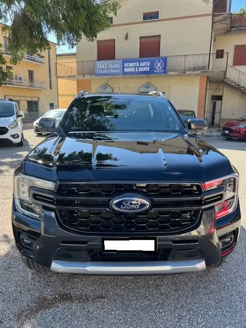 Ford Ranger 2.0 ecoblue doppia cabina Wildtrak 4x4 170cv Nero - 1