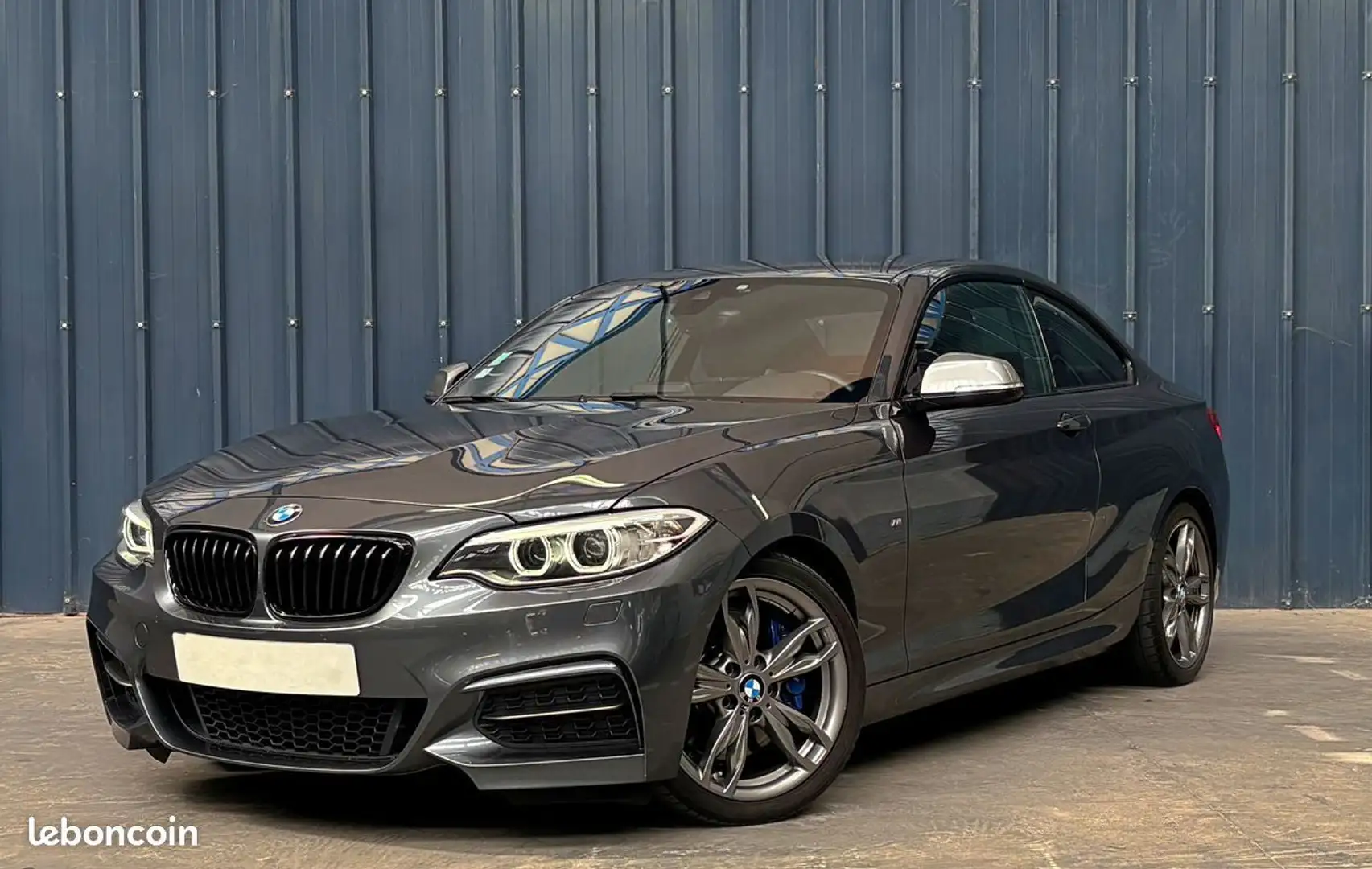 BMW 235 M 235i BVA8 326ch Radar de recul Harman Kardon Suivi complet Garantie 1 An Grigio - 1
