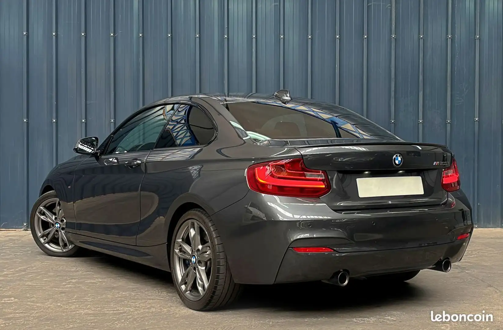 BMW 235 M 235i BVA8 326ch Radar de recul Harman Kardon Suivi complet Garantie 1 An Grigio - 2