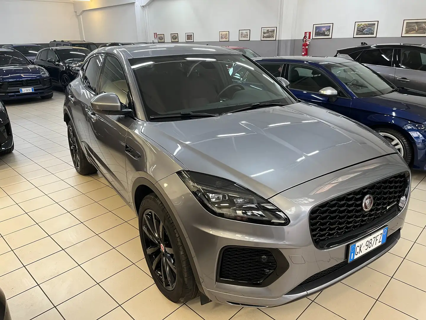 Jaguar E-Pace E-Pace 2021 1.5 i3 phev R-Dynamic S awd 309cv auto Gris - 2