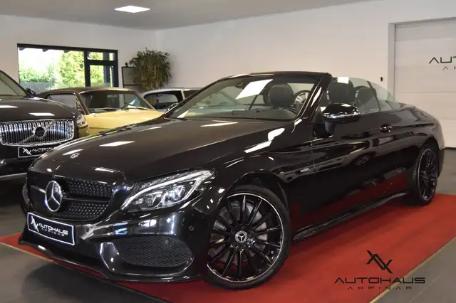 Mercedes-Benz C 400 4Matic Night Edition.~360°.~BURM.~ACC.~SPURHALTE.~TOTW.~AIRSCARF.~SHZ.~ALCANTARA.