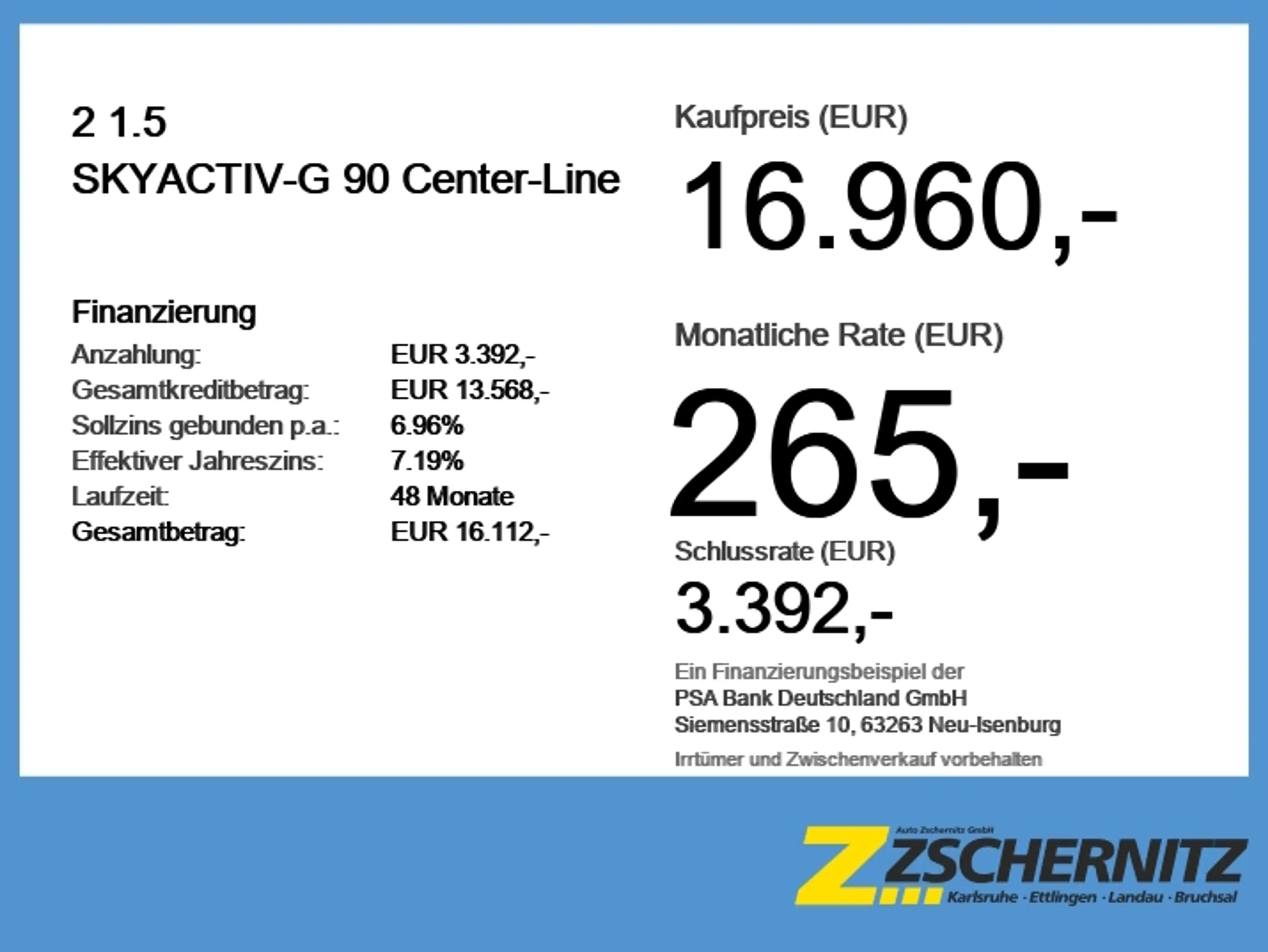 Mazda 2 1.5 SKYACTIV-G 90 Center-Line Facelift+AUT — photo 6
