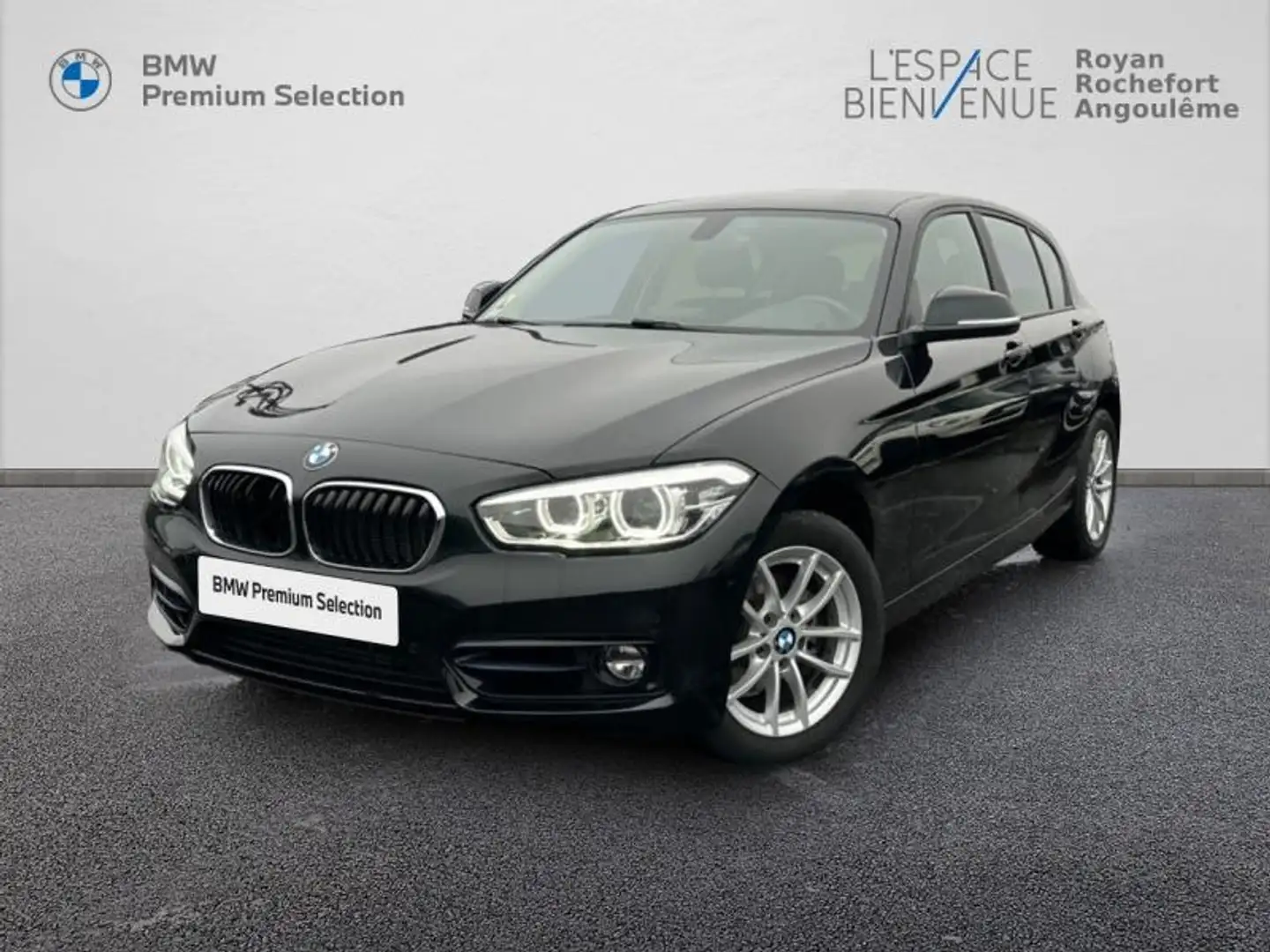 BMW 118 118dA 150ch Business Design 5p Euro6d-T Schwarz - 1