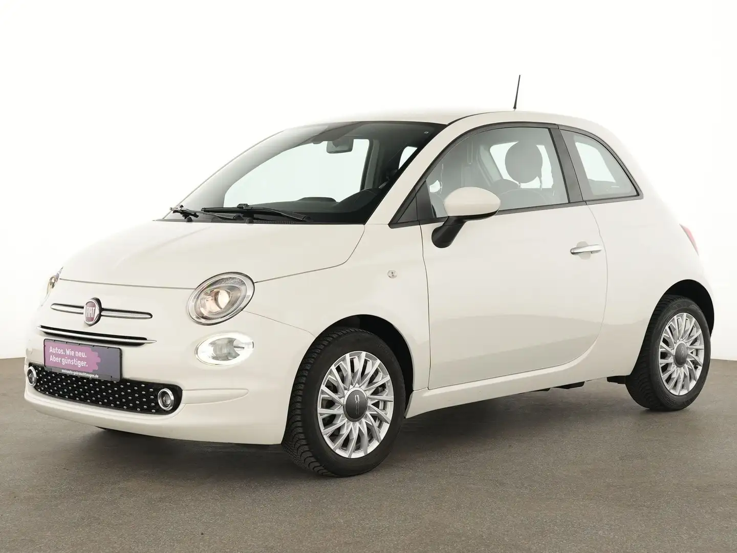 Fiat 500 Lounge Navi|Apple CarPlay|PDC|Klimaautomatik Weiß - 2