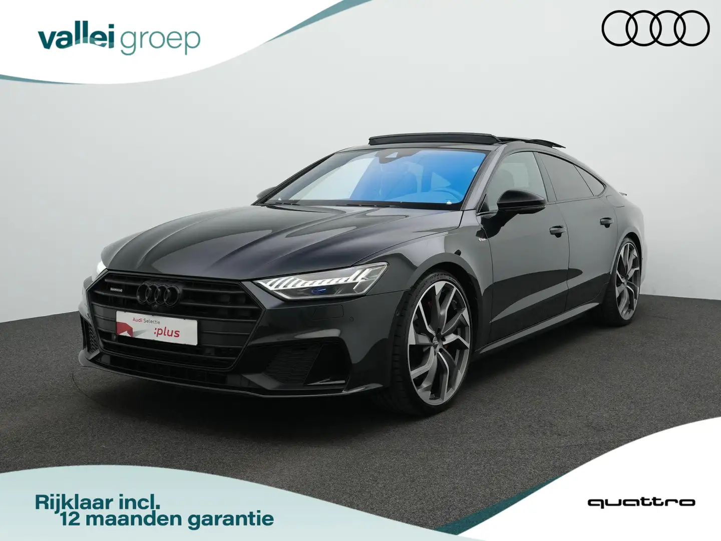 Audi A7 Sportback 55 TFSI e 367 pk S-tronic quattro Pro Li Szary - 1