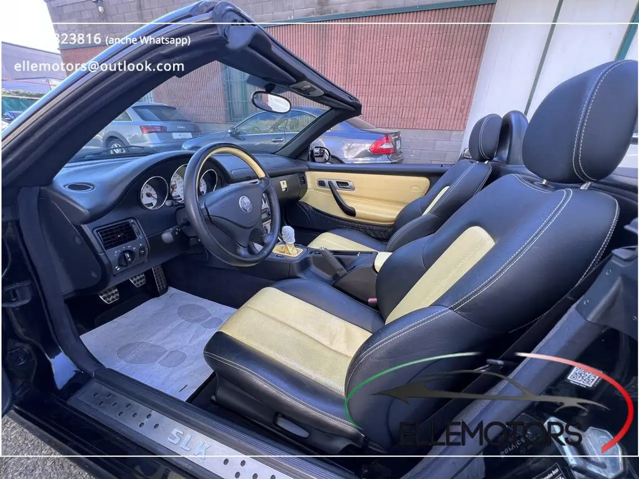 Mercedes-Benz SLK 200 MANUALE – PELLE BICOLORE – HARD TOP, foto 11