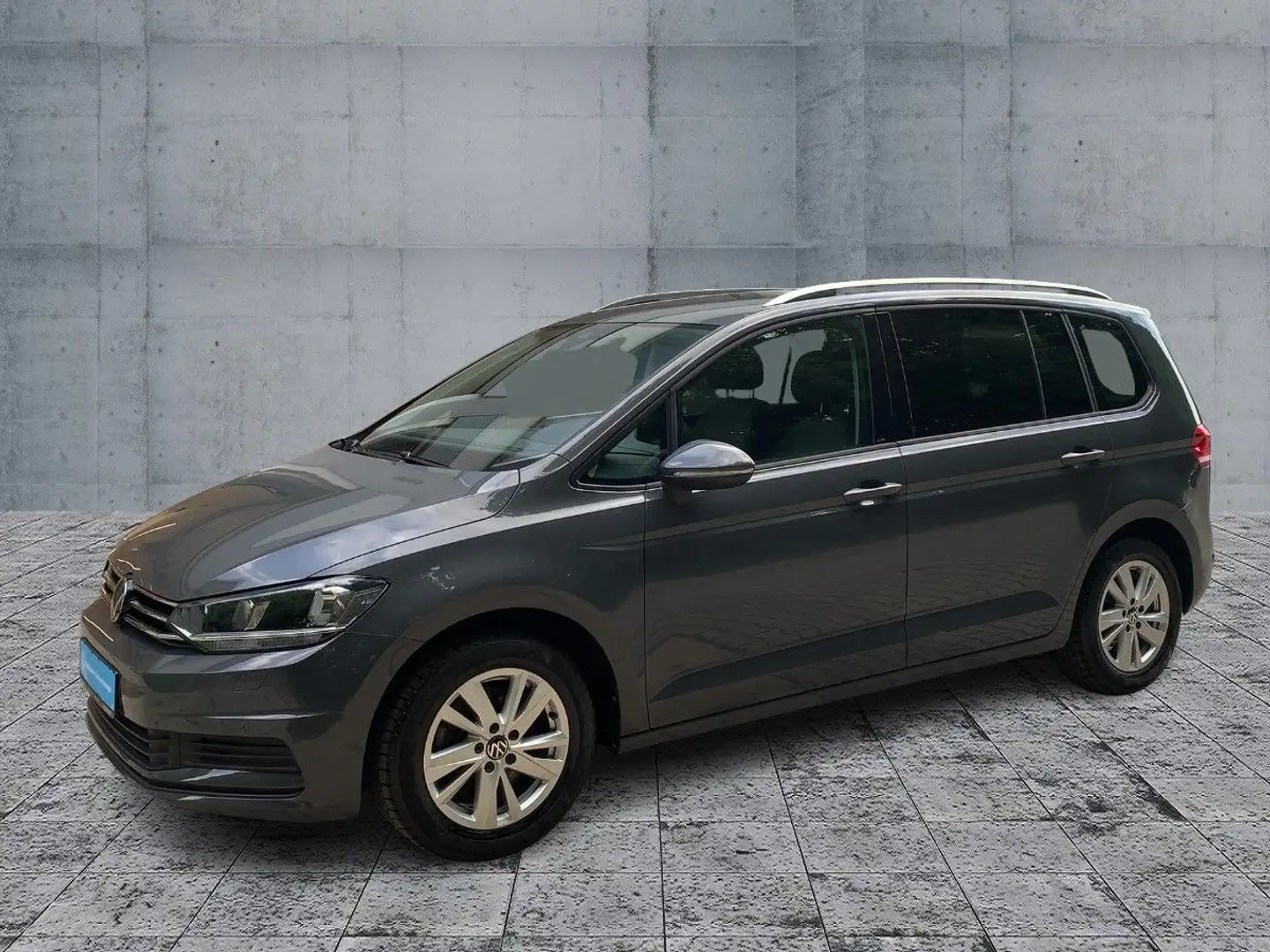 Volkswagen Touran 1.5 TSI DSG COMFORTLINE KLIMA+NAVI+AHK+7S Grau - 2