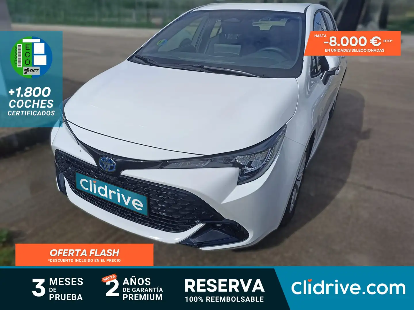 Toyota Corolla 140H Active Plus Blanc - 1