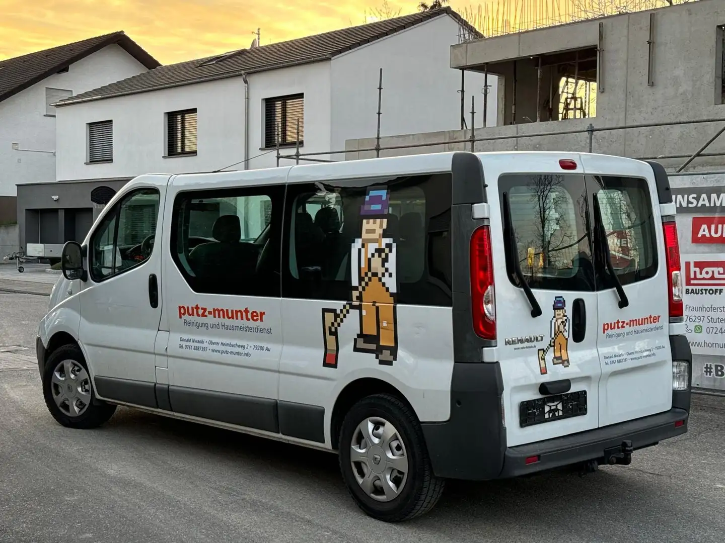 Renault Trafic 2.0 dCi Grand Combi L2H1, 9-Sitzer, EURO5, TÜV Weiß - 2