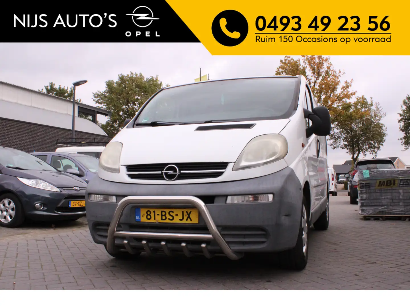 Opel Vivaro 1.9 CDTI L1H1 | Airco / Trekhaak / Achterdeuren me Fehér - 1