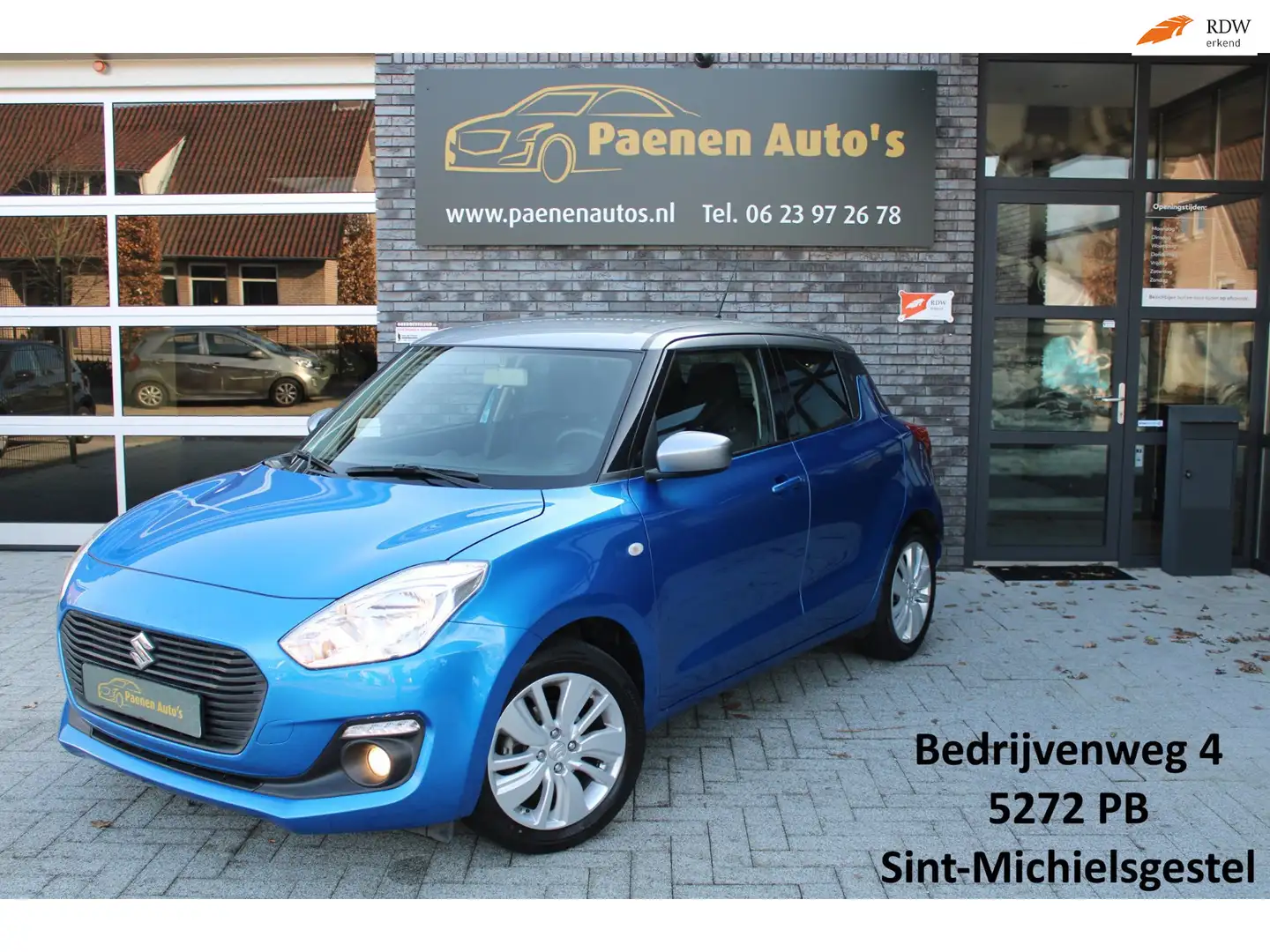 Suzuki Swift 1.2 Select, automaat, stoelverw, multistuur, 1e ei Blau - 1