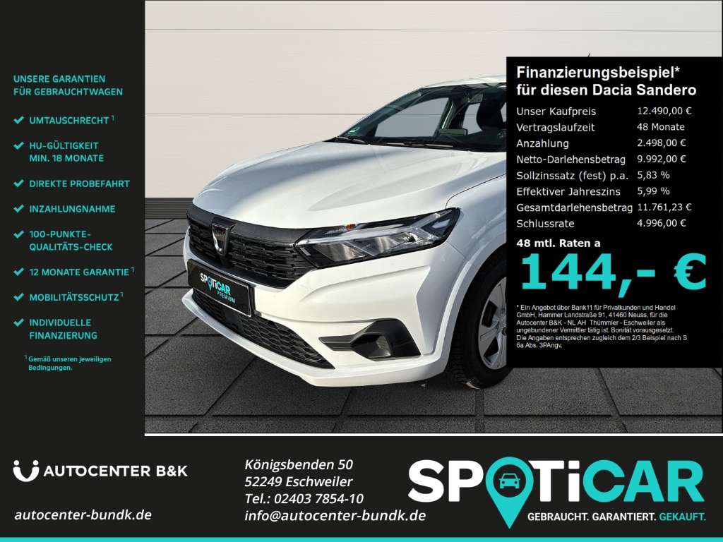 Second hand Dacia Sandero 1.0