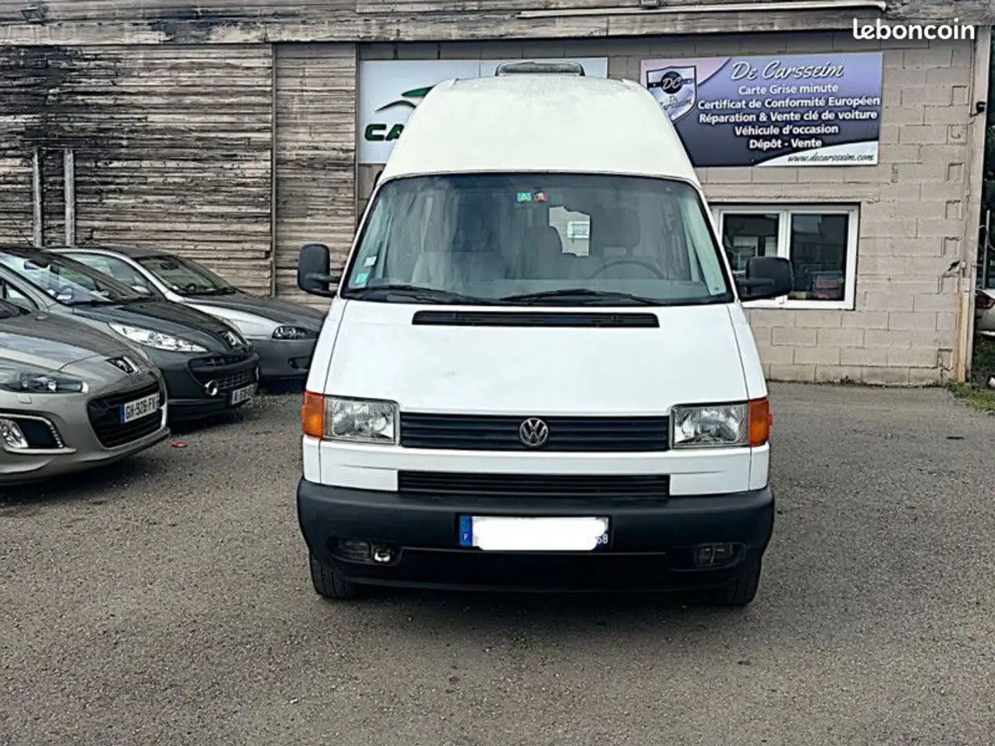 Volkswagen Transporter CCB 1.9 TD 68CH 2920 COURT Blanc - 2