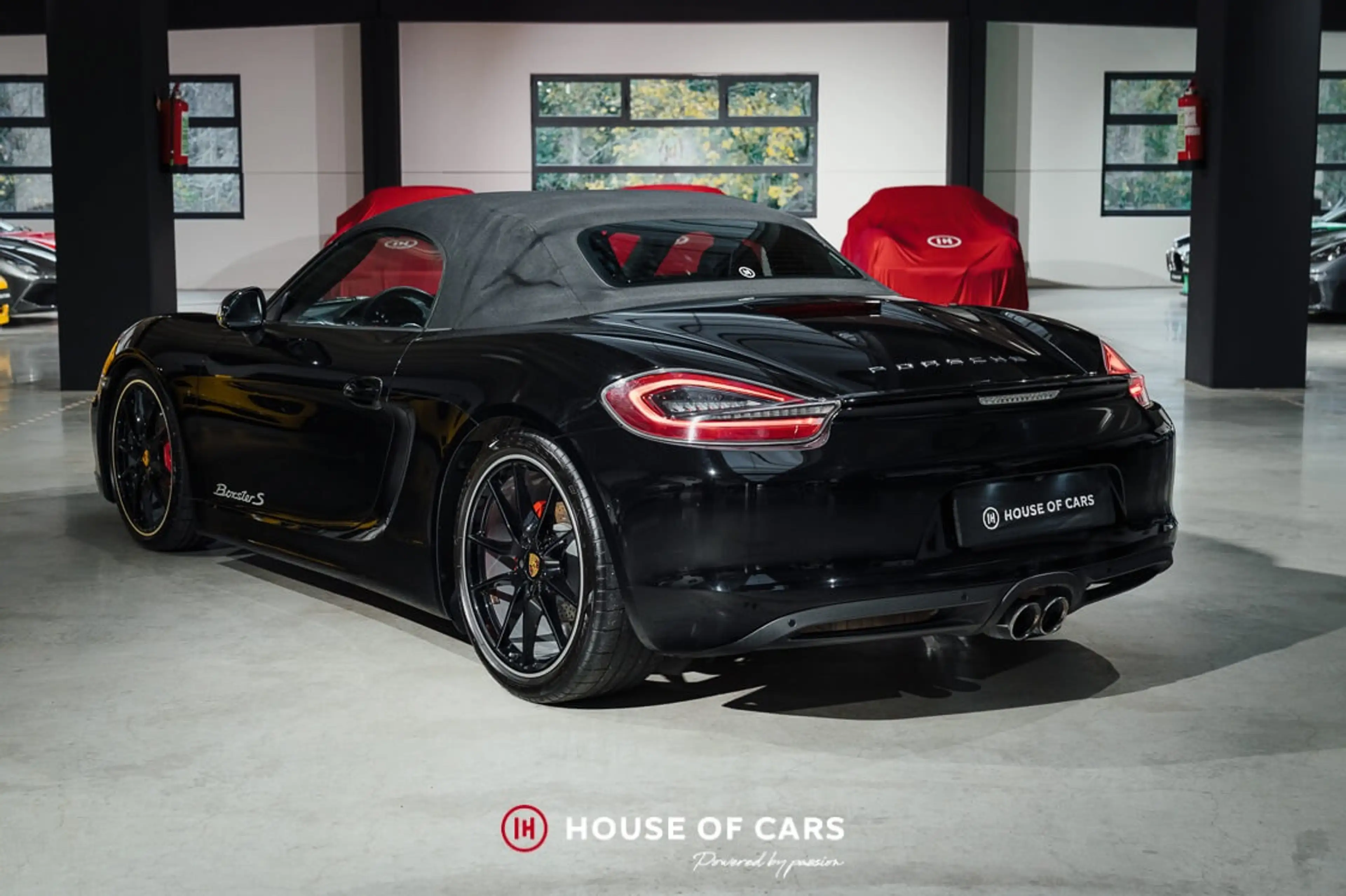 Porsche Boxster S 981 MANUAL - TRIPLE BLACK — photo 9