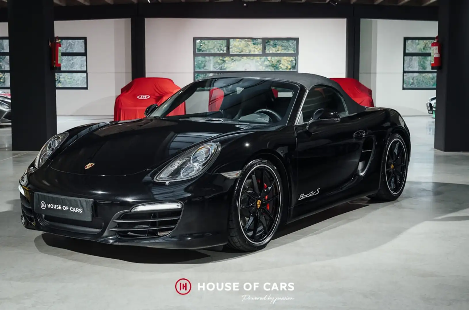 Porsche Boxster S 981 MANUAL - TRIPLE BLACK Noir - 2
