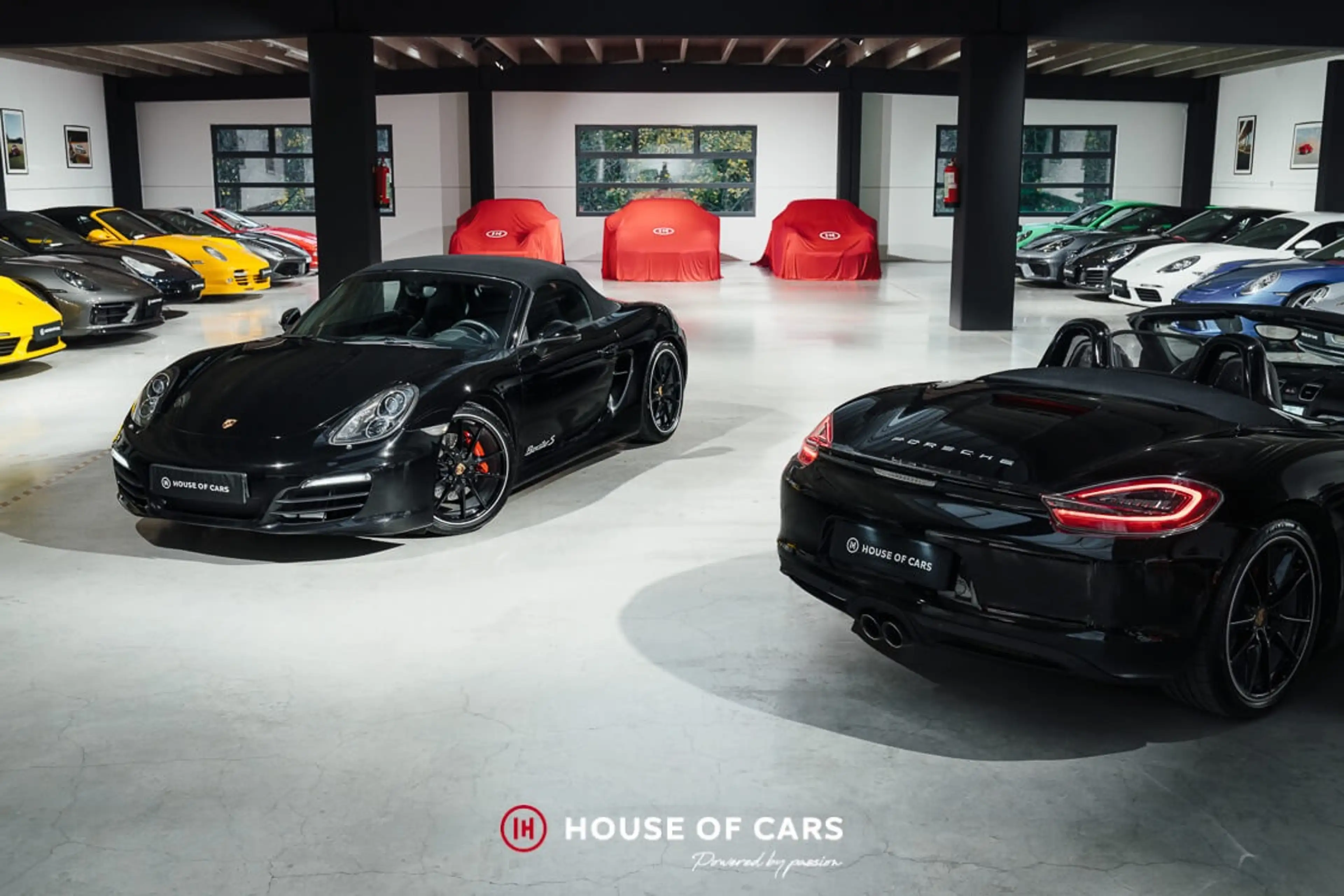 Porsche Boxster S 981 MANUAL - TRIPLE BLACK