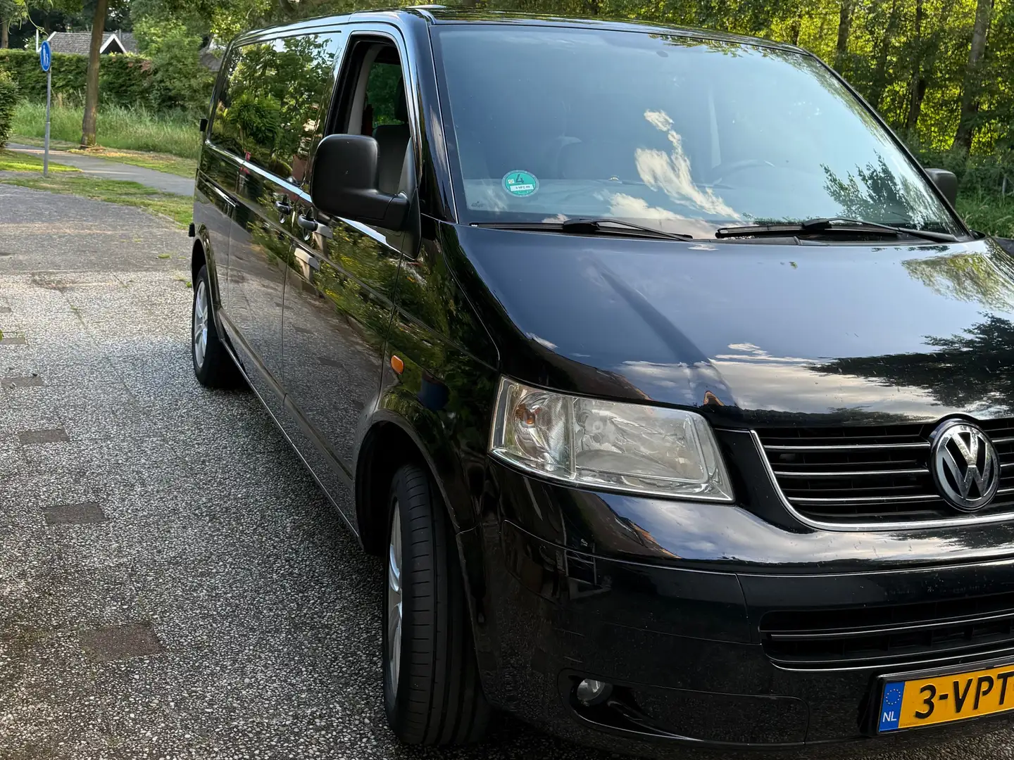 Volkswagen Transporter Transporter 2.5 TDI 340 Bud.DC Negro - 2