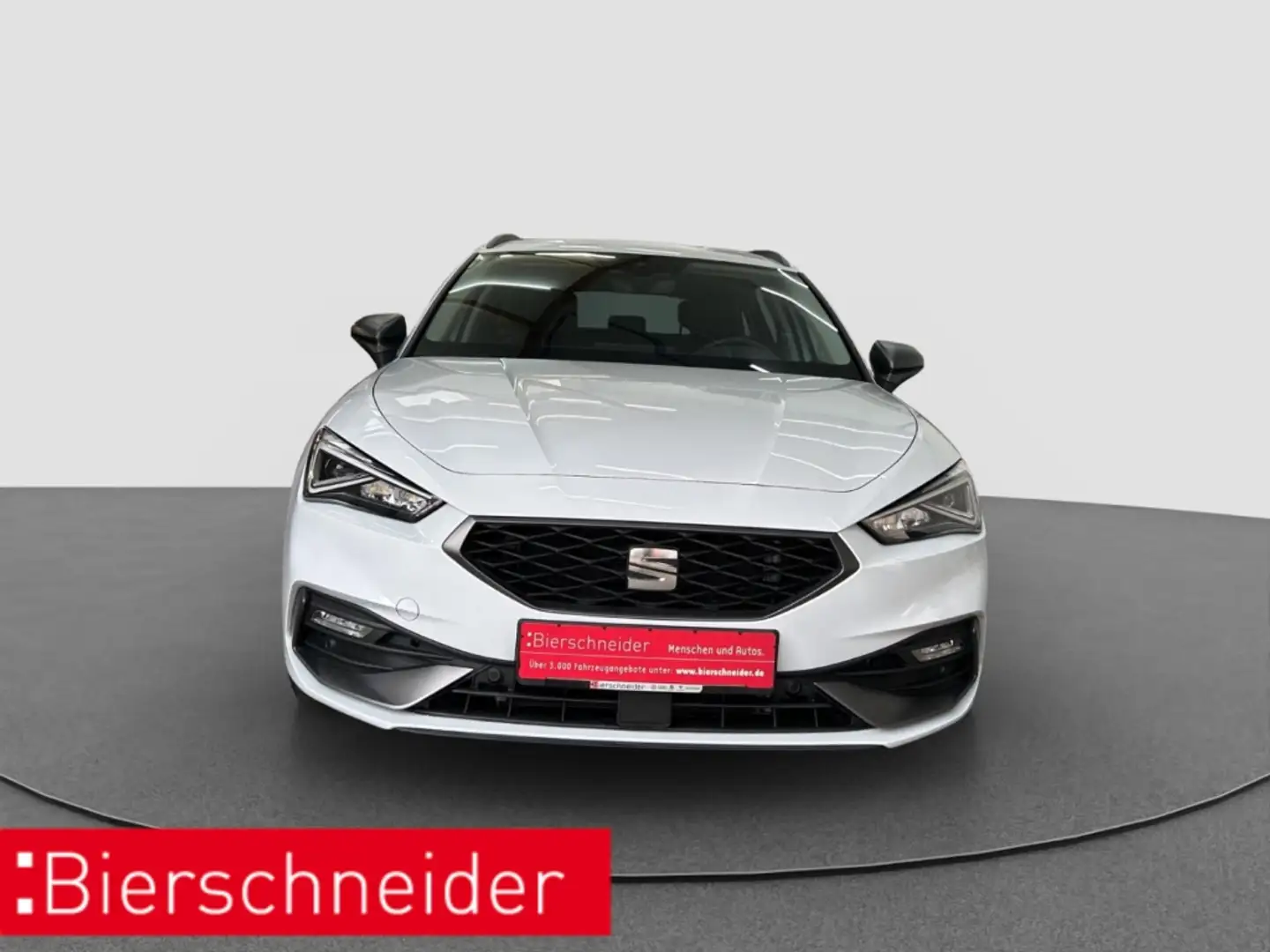 SEAT Leon Sportstourer 1.5 eTSI DSG FR ACC CAM SHZ Weiß - 2