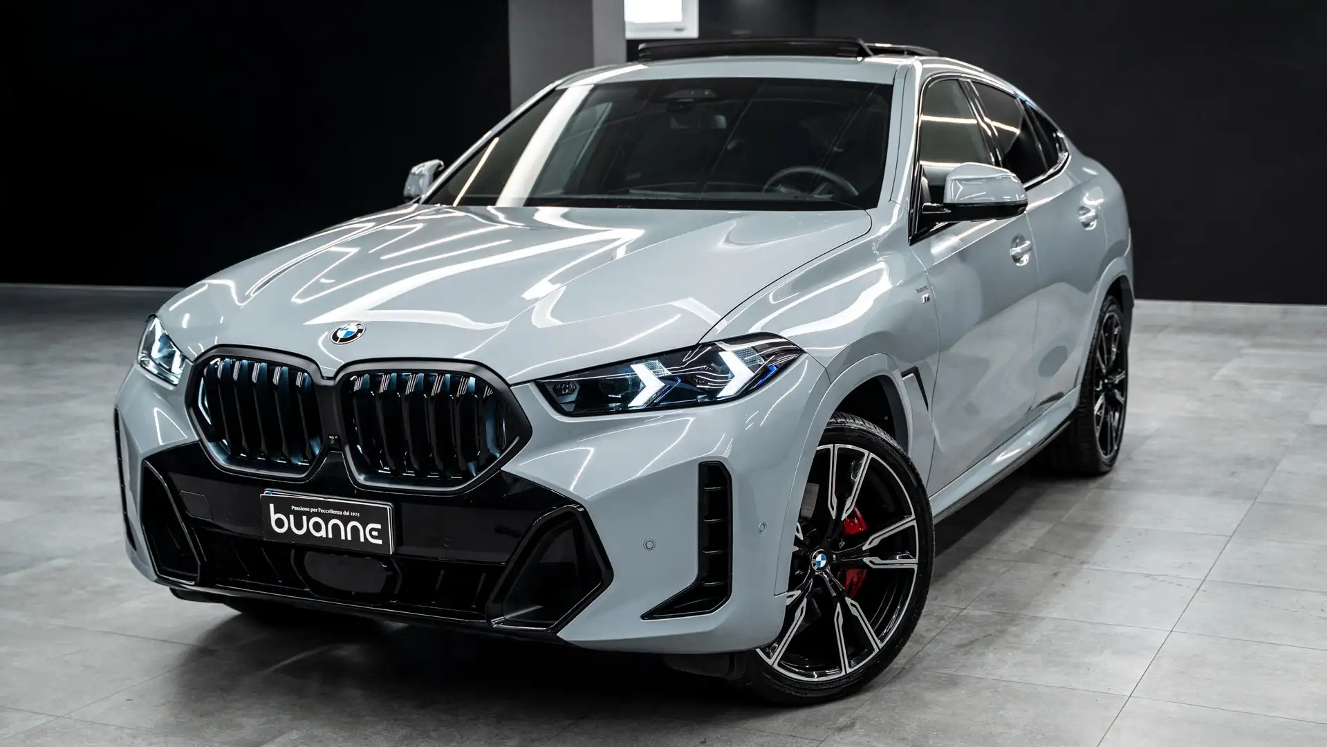 BMW X6 XDRIVE30D MSPORT TETTO HEAD-UP HARMAN/KARDON FULL Grigio - 1