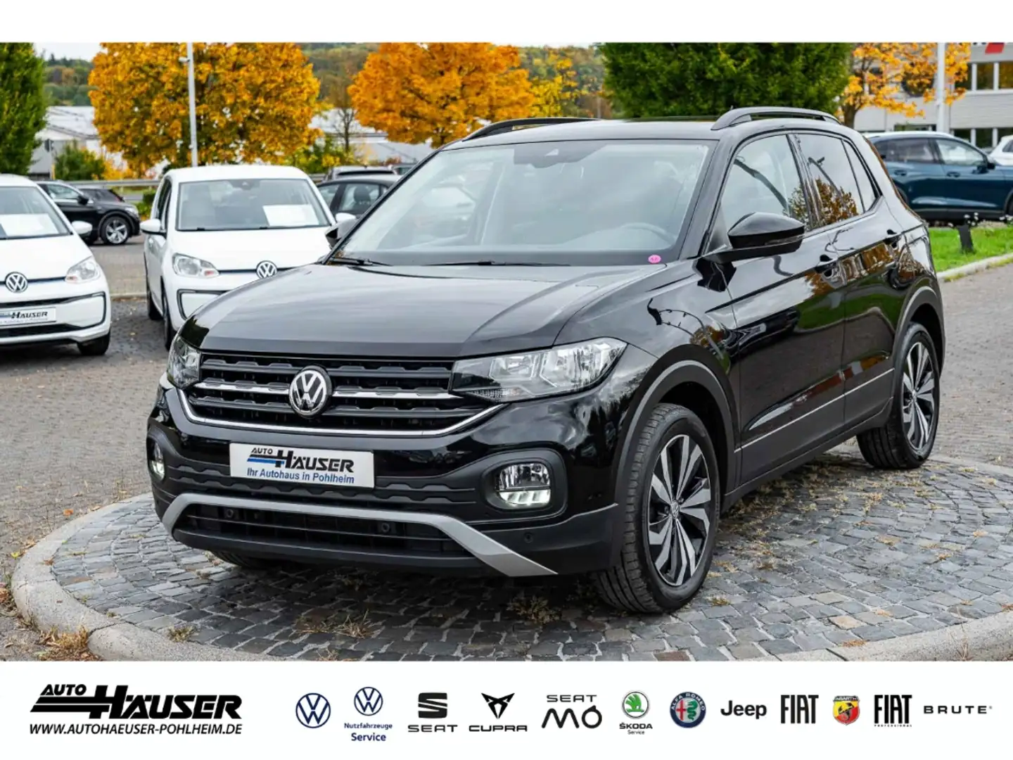 Volkswagen T-Cross Life 1.0 TSI DSG NAVI KAMERA ACC PDC SITZHZG Noir - 1