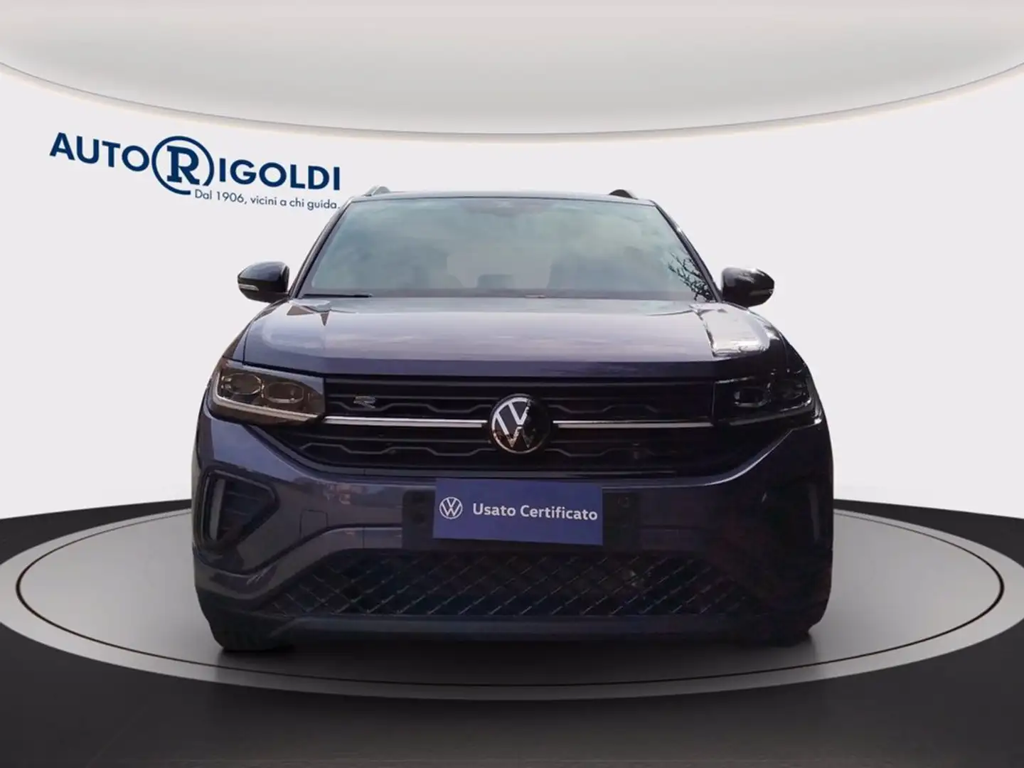 Volkswagen T-Cross 1.0 tsi r-line 115cv dsg Gris - 2