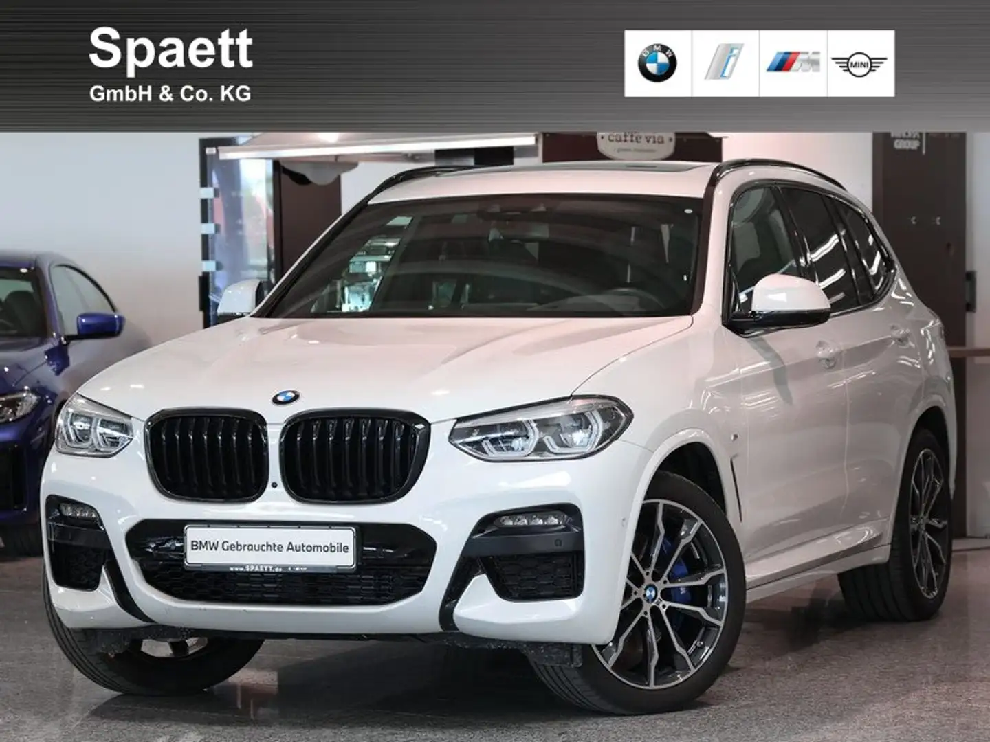 BMW X3 xDrive30d M Sport Adp.LED DrivAss 360° Pano. HUD Weiß - 1
