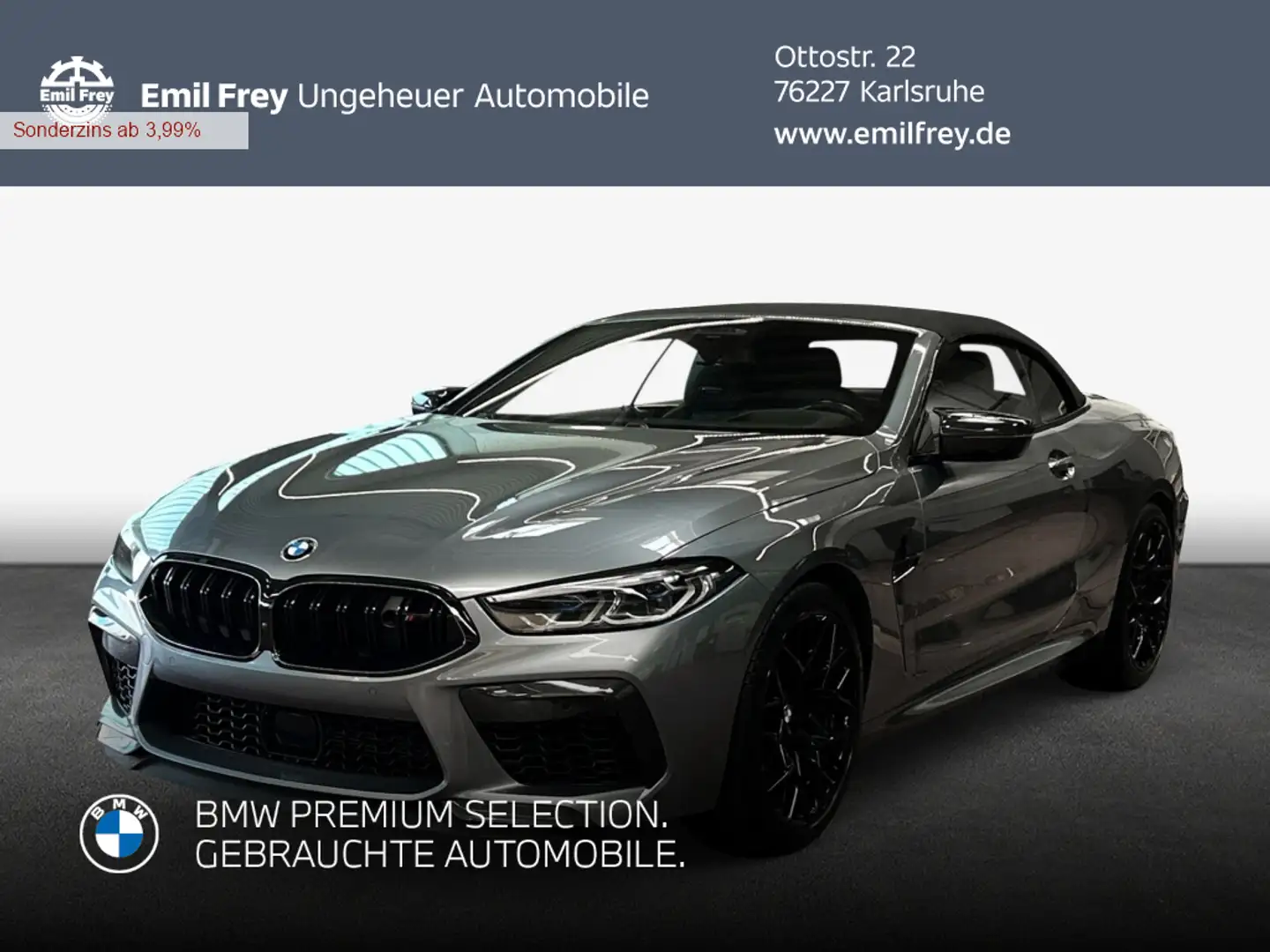 BMW M8 Cabrio Competition *Driver's Package* Синий - 1
