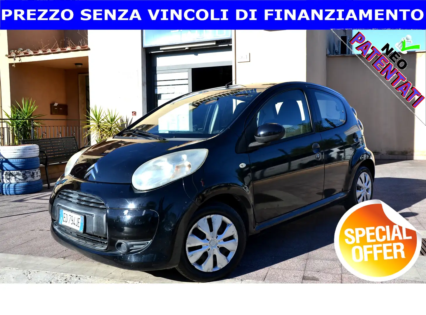 Citroen C1 1.0 68CV 5 PORTE **FRIZIONE NUOVA**GARANZIA 12M** Noir - 1