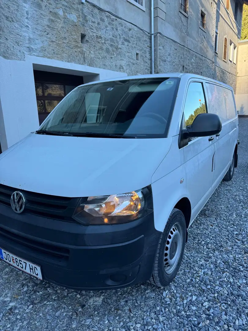 Volkswagen T5 2.0 TDI Weiß - 1
