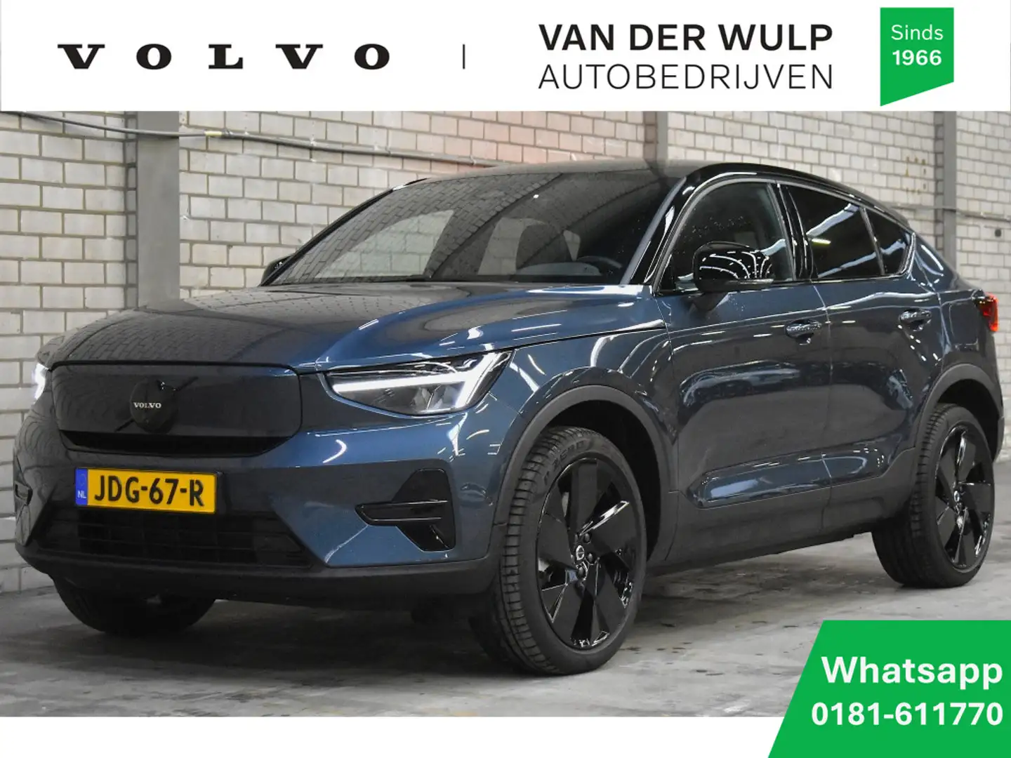 Volvo EC40 Twin Performance Ultra Black Edition 82 kWh/442PK Azul - 1