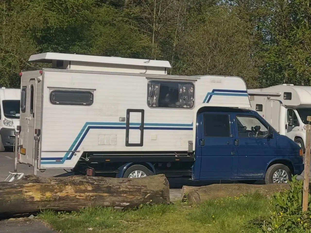 Volkswagen Transporter vw pickup with tischer camper unit, foto 2