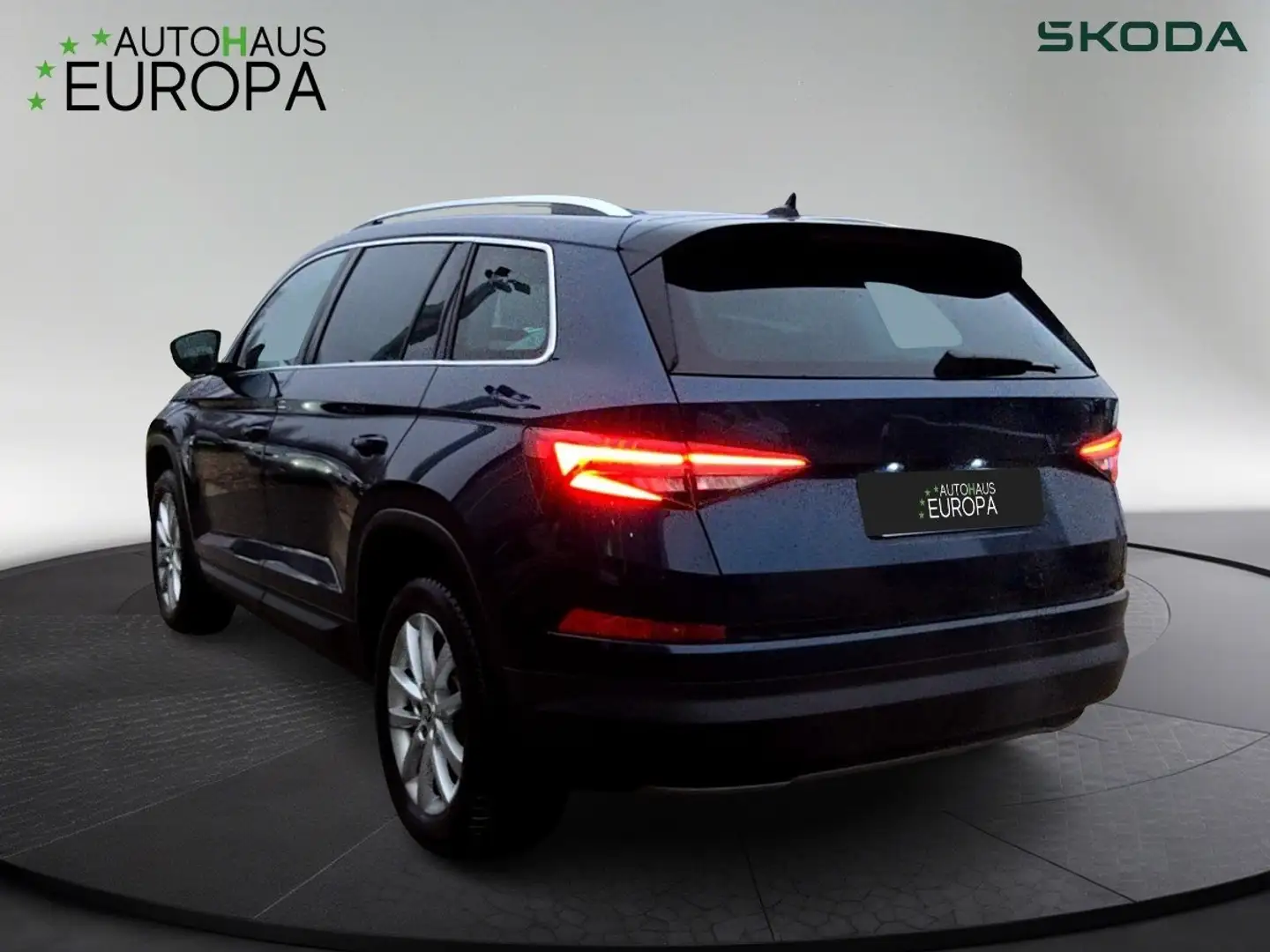 Skoda Kodiaq 1.5 TSI DSG ACT Style ACC Navi Leder Virt.Cockpit Blau - 2