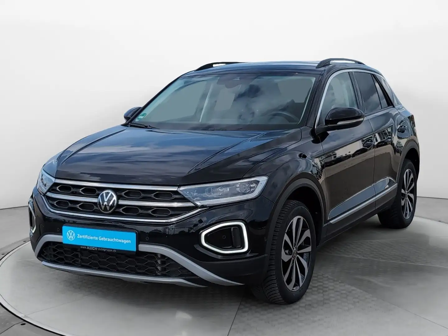 Volkswagen T-Roc 1.5TSI Style DSG NAVI LED AHK Schwarz - 2