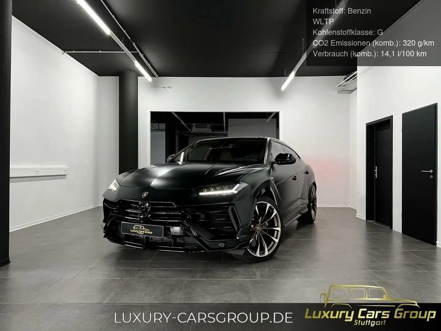 Lamborghini Urus S leatherPackage-PPF-MY2023-FullOption Zwart - 1