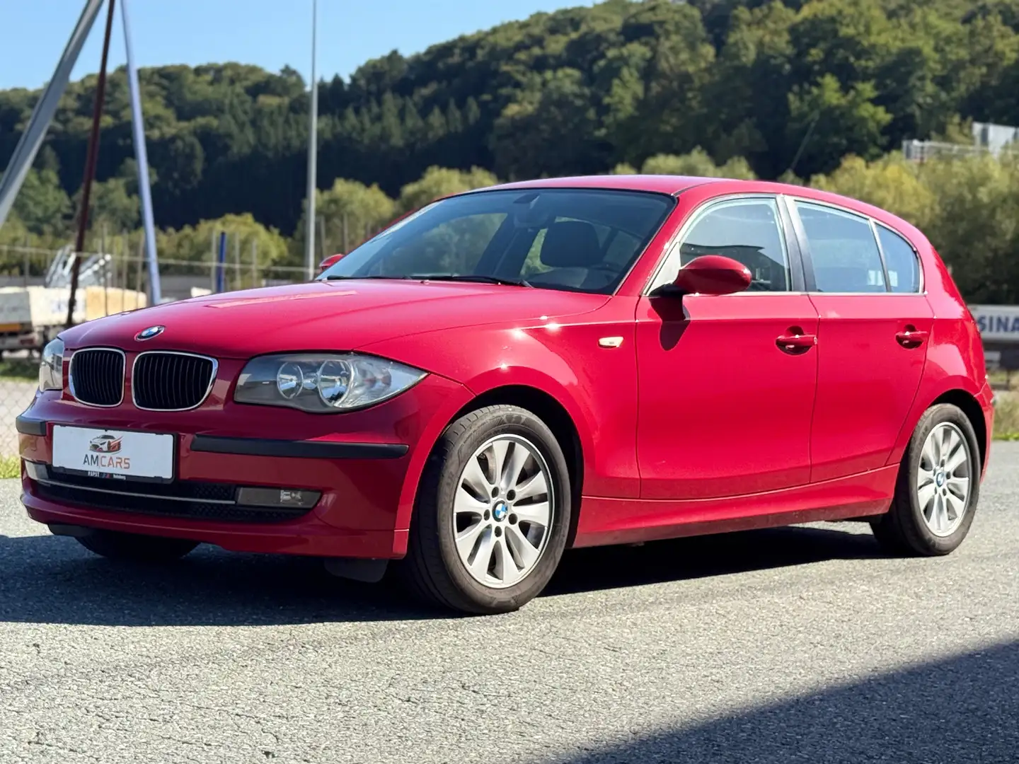 BMW 116 116i Advantage   **1.BESITZ**SERVICEHEFT**EXPORT**GEWERBE**UVM..** Rot - 1