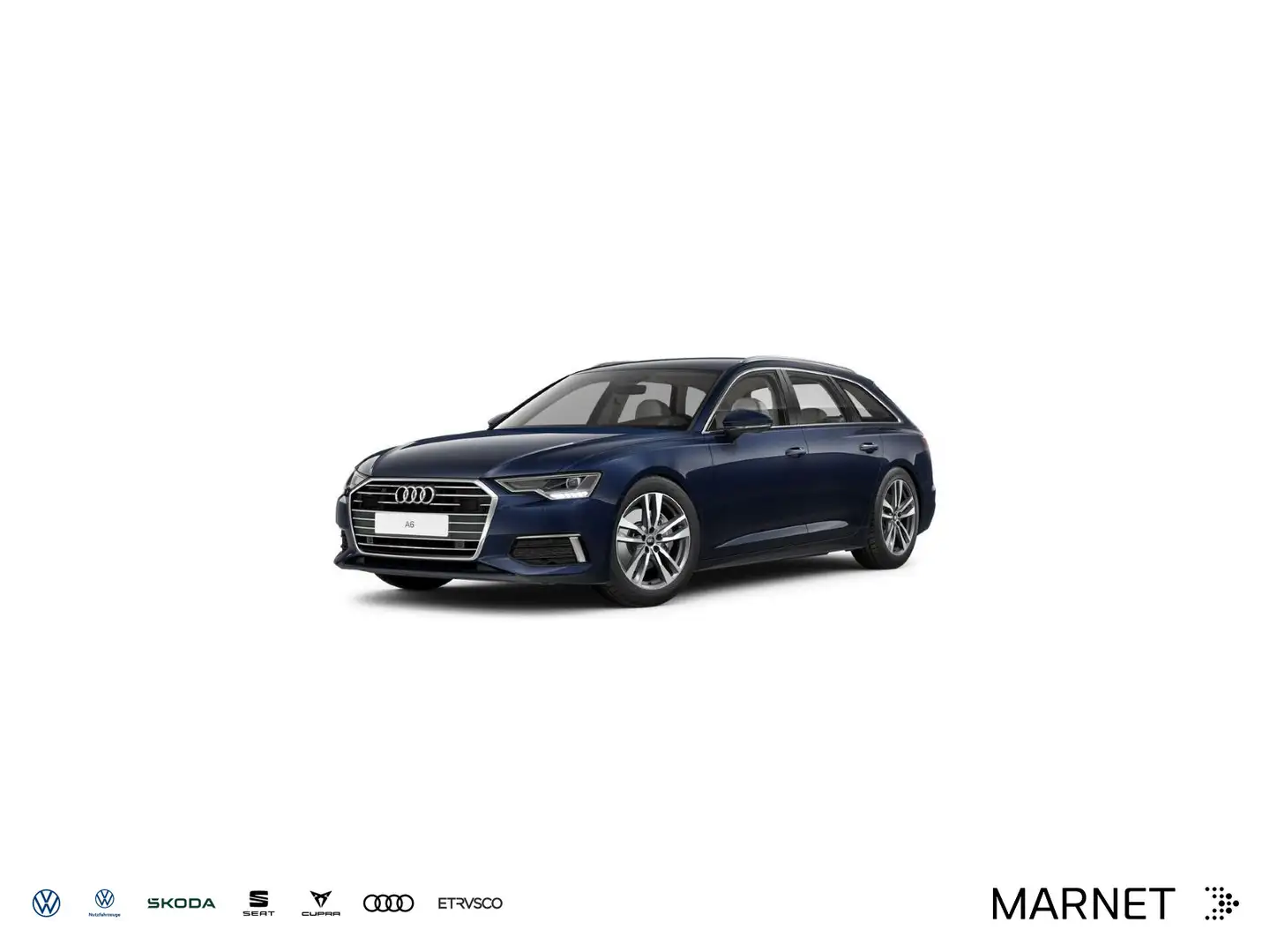 Audi A6 Design 45 TDI quattro*Navi*LED*Alu*PDC* Blau - 1