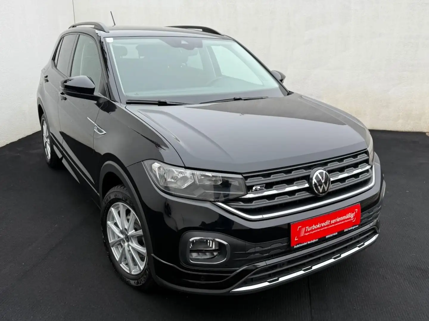 Volkswagen T-Cross TSI R-line //1.BESITZ// Schwarz - 1