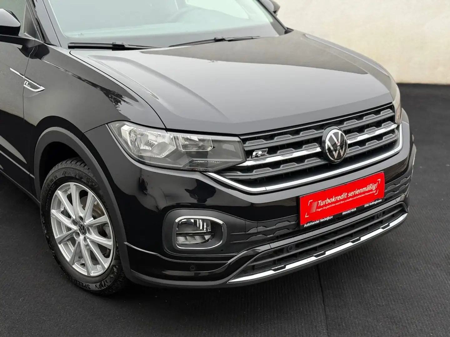 Volkswagen T-Cross TSI R-line //1.BESITZ// Schwarz - 2