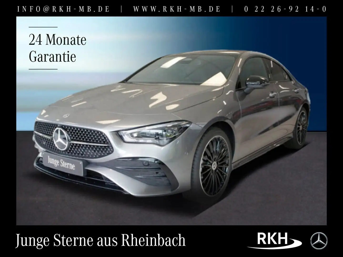 Mercedes-Benz CLA 250 CLA 250 e Coupé AMG Line Night/Pano/Distron/360° Grey - 1
