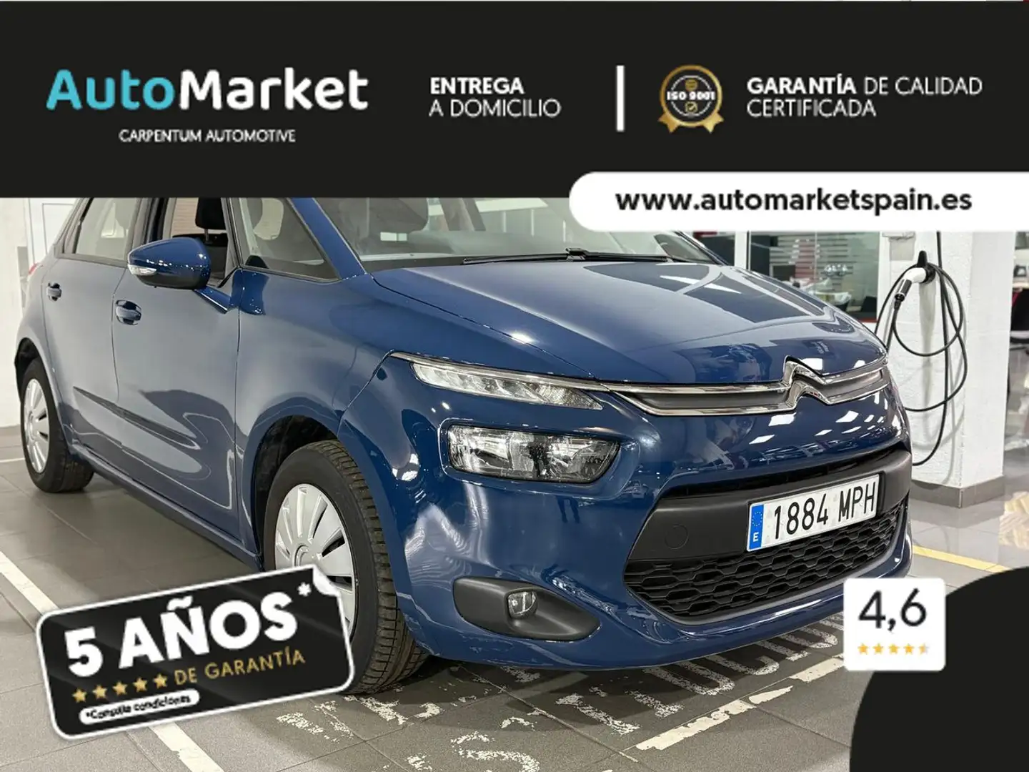 Citroen C4 Picasso 2.0HDI Exclusive CAS Bleu - 2