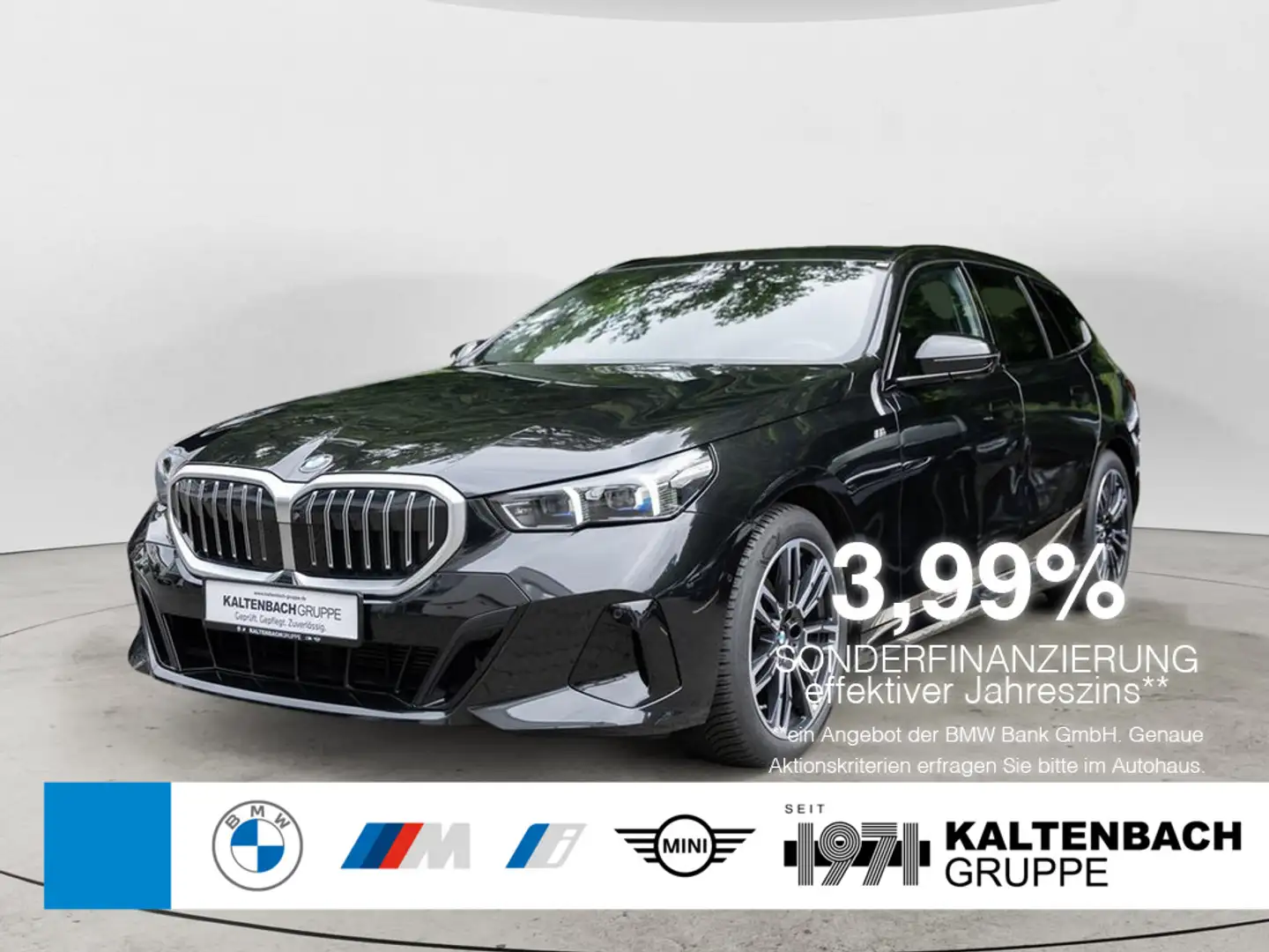 BMW 520 d Touring xDrive M-Sport AHK HUD LED ACC Schwarz - 1
