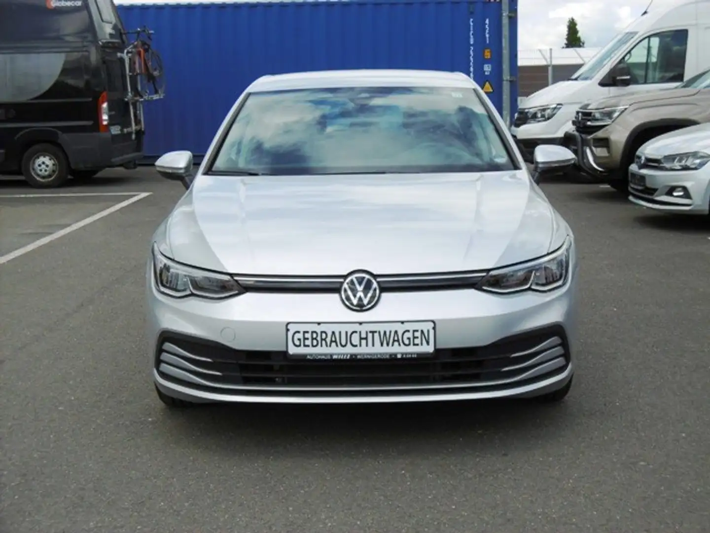 Volkswagen Golf VIII 1.5 Life 1.5 TSI OPF 96 kW 6-Gang Klima Navi Ezüst - 2
