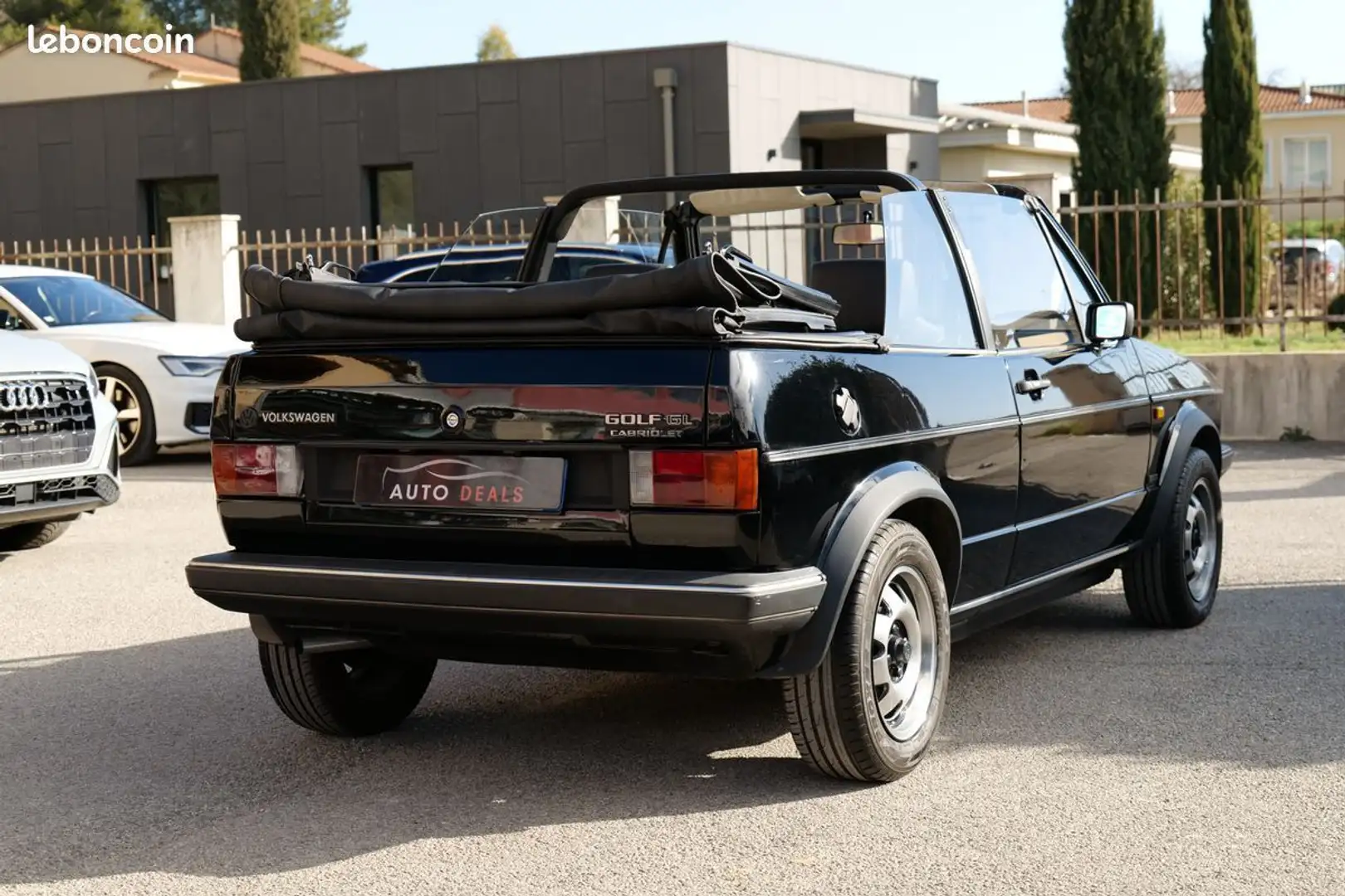 Volkswagen Golf 1 cabriolet 1.5 GL 70 Edition Karman Noir - 2