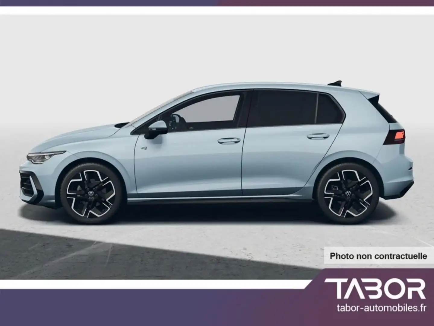 Volkswagen Golf 8 2.0 TDI DSG R-Line LED+ KeyL Bleu - 2