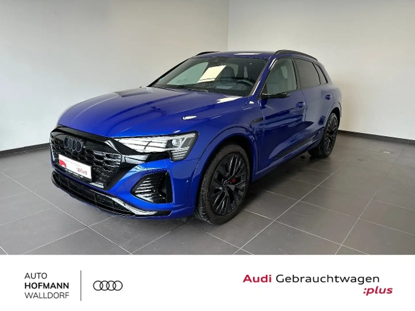 Audi Q8 e-tron S line 55 quattro Blau - 1