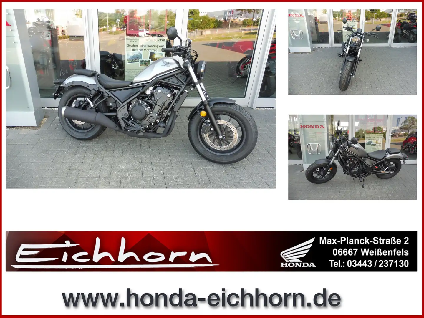 Honda CMX 500 CMX 500 Rebel *ABS *LED *Aktion Sonderpreis Silber - 1