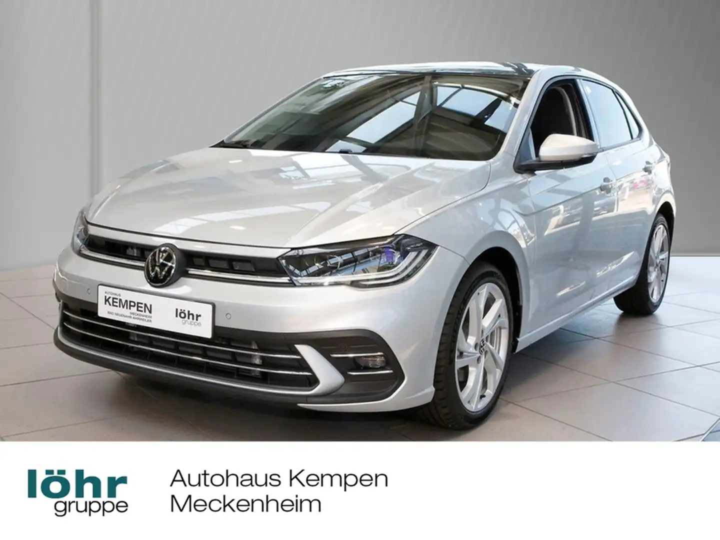 Volkswagen Polo Style 1.0 TSI 7-Gang-DSG VLW Silber - 1