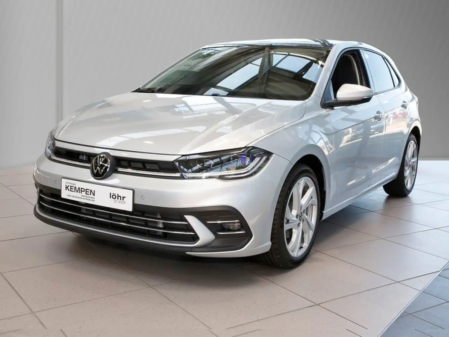 Volkswagen Polo Style 1.0 TSI 7-Gang-DSG VLW Silber - 2